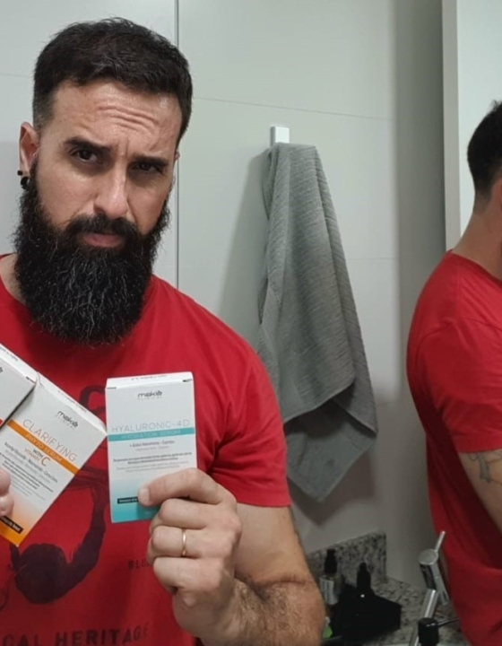 Sérum Makiê faz sucesso entre o público masculino